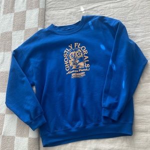 Ghostly Florals Lonely Ghost Crewneck